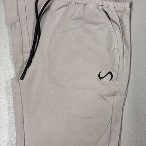 TLF light Gray Joggers with Black Drawstring